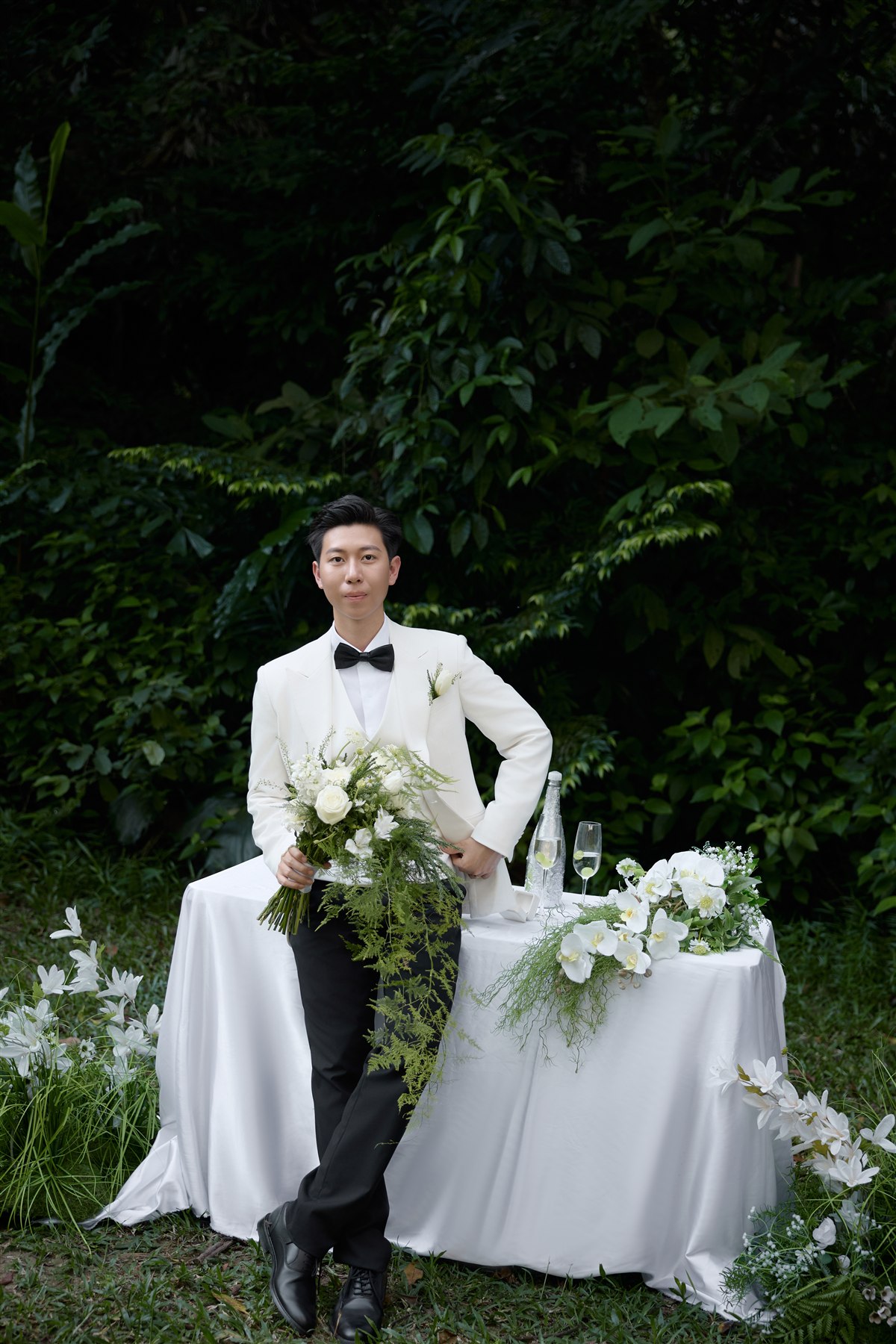 Portrait of Zaw, the groom