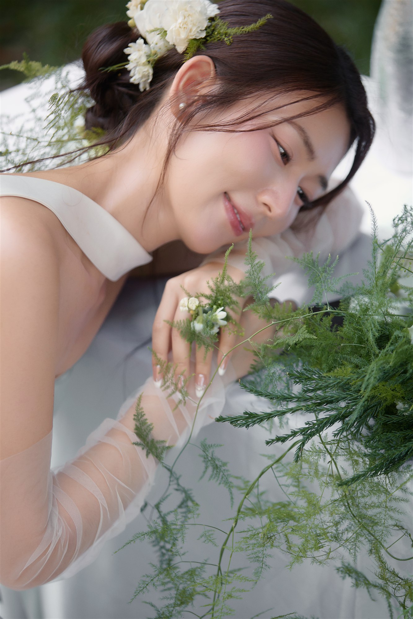 Soft garden portrait of Shwan